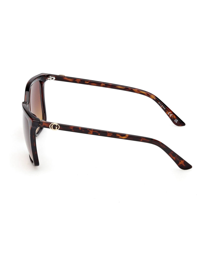 Guess brown injected sunglasses oversized square frame - British product