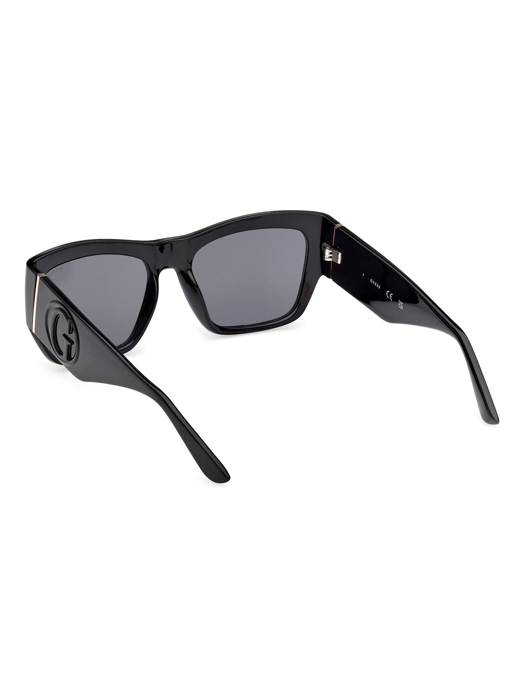 Guess black injected sunglasses, imported from the UK