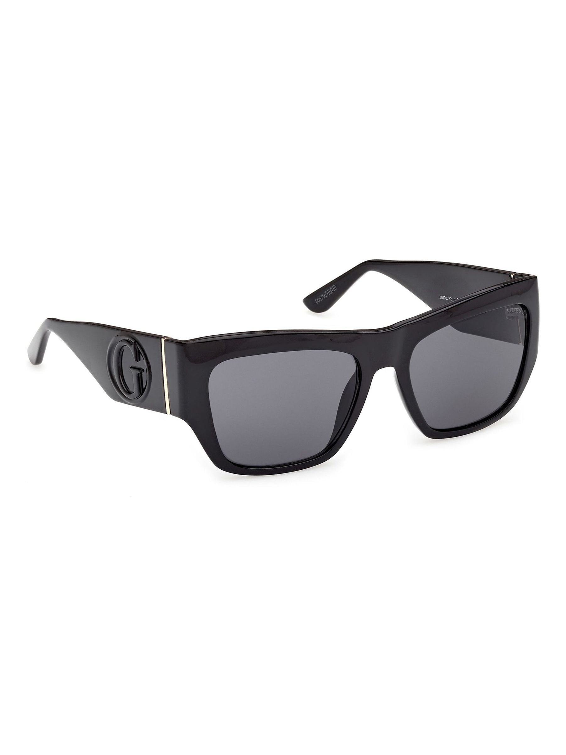 Guess black injected sunglasses, imported from the UK