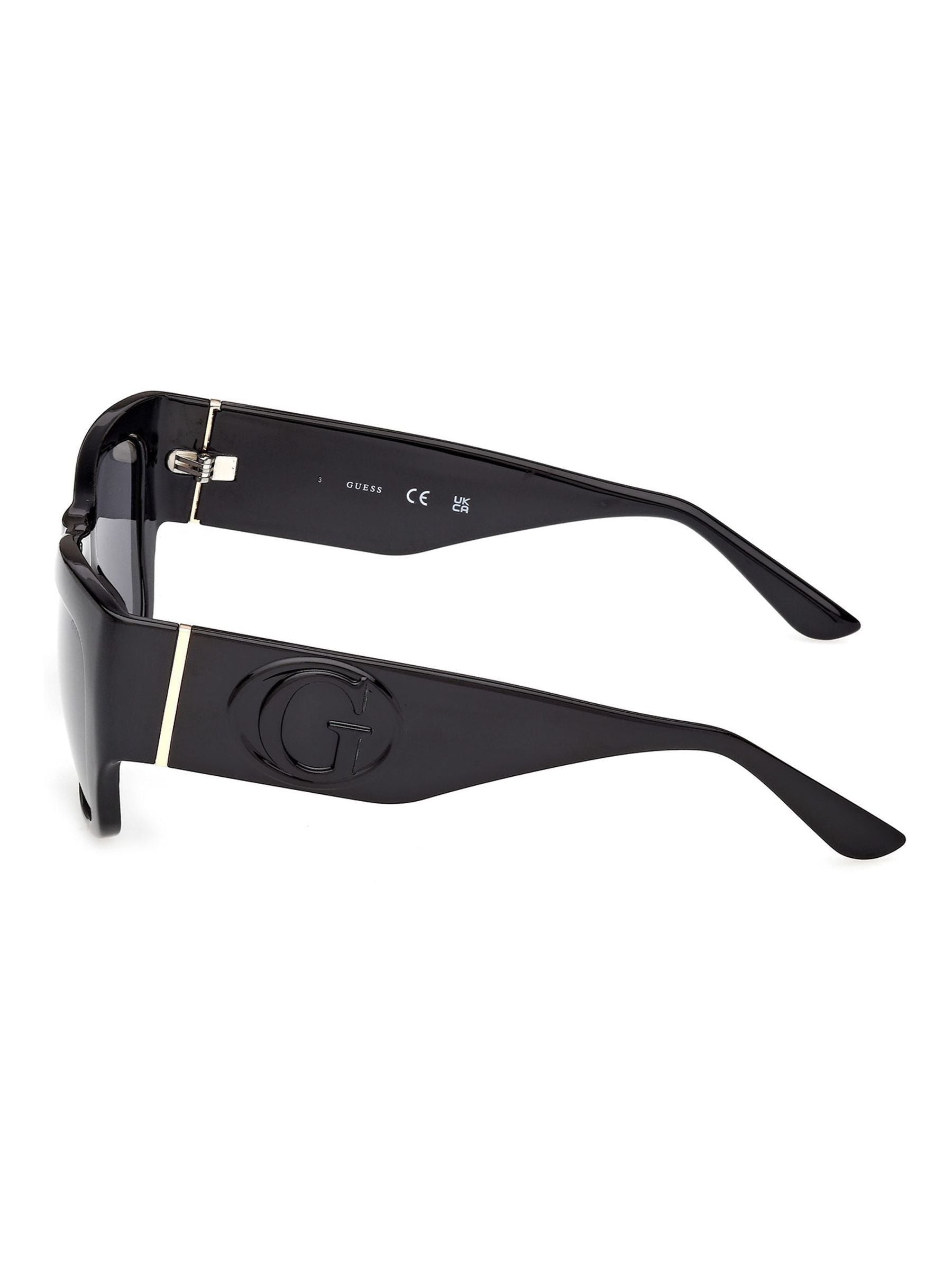 Guess black injected sunglasses, imported from the UK