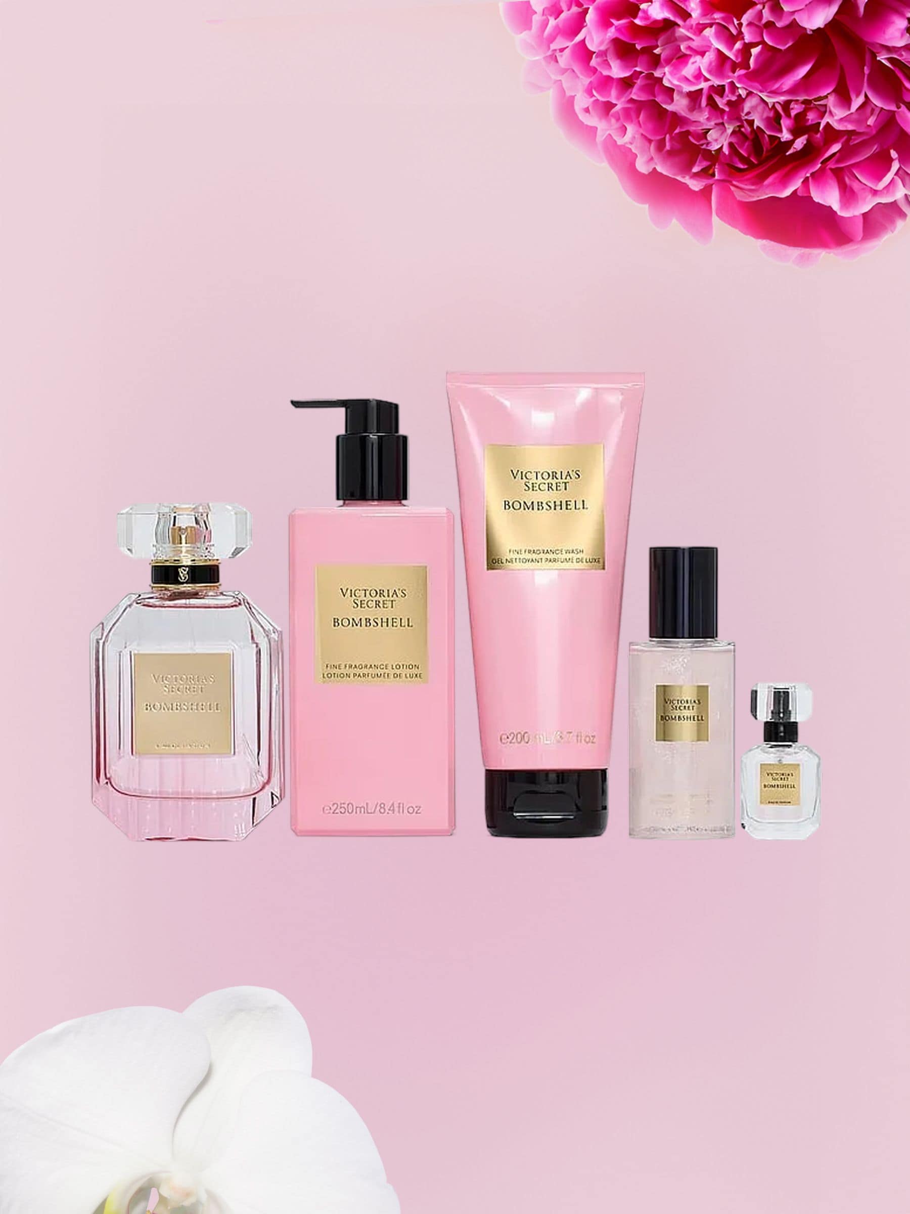 Victoria's Secret Bombshell 5-piece fragrance gift set - British product
