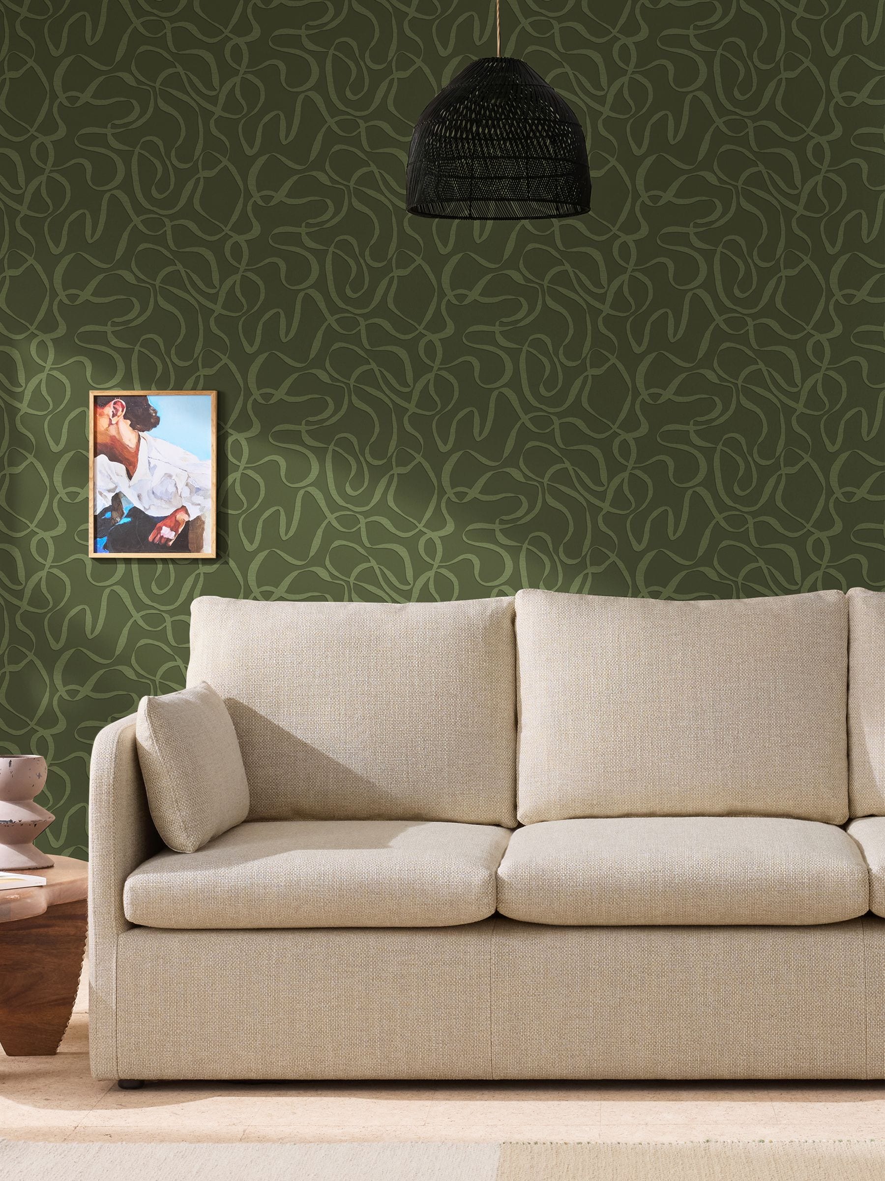 MADE.COM Varri Berry Wallpaper Sample A4
