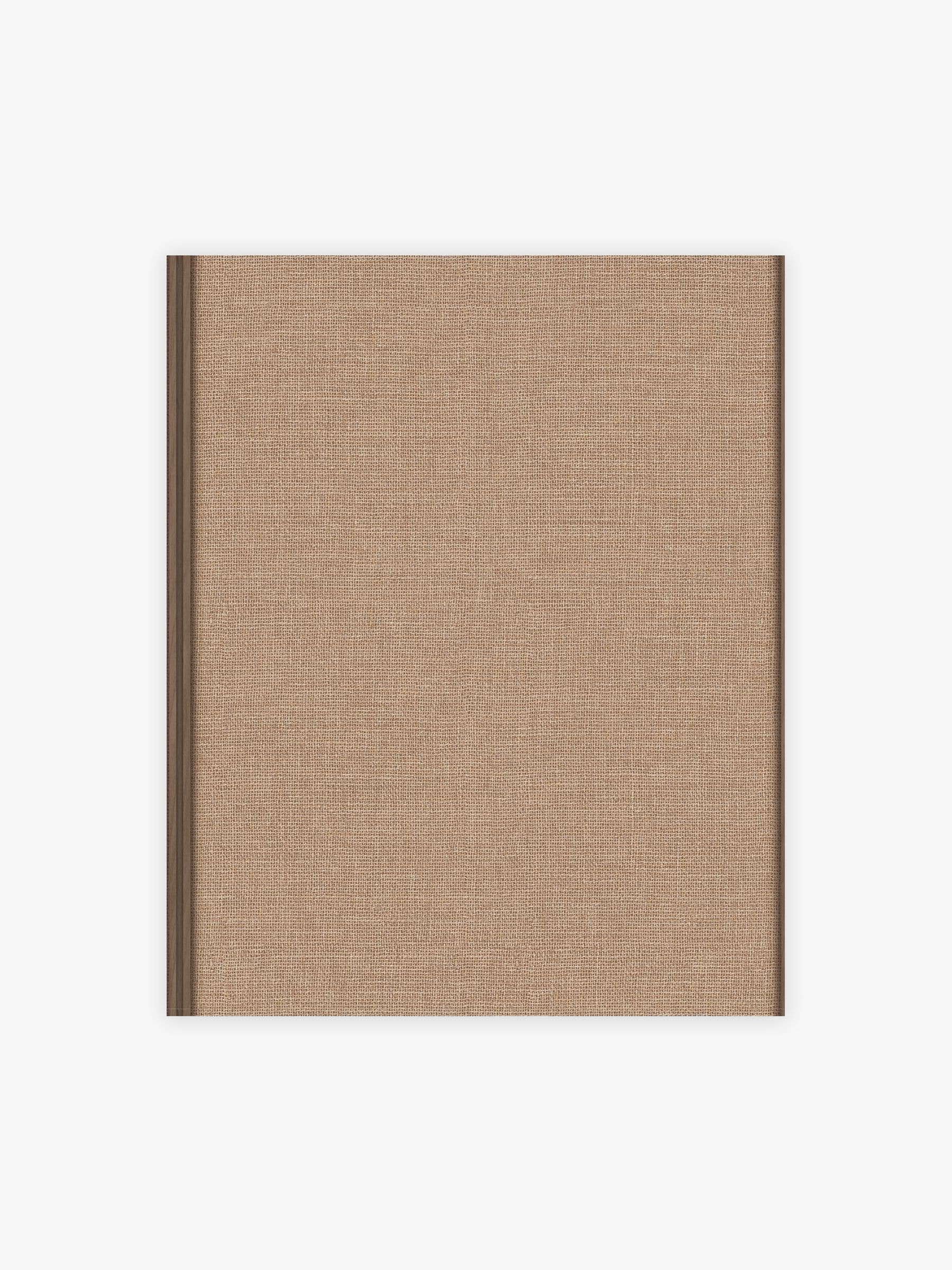 MADE.COM Effie Natural Hessian wallpaper sample A4 (British brand)