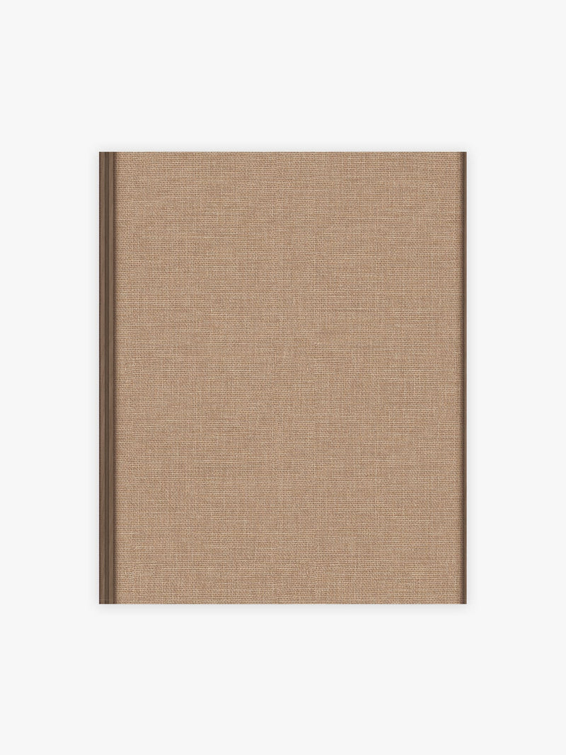 MADE.COM Effie Natural Hessian wallpaper sample A4 (British brand)