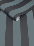 MADE.COM Blue Demi Stripe wallpaper 10m, UK version