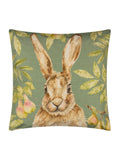 Evans Lichfield outdoor cushion hare design 43cm, imported from the UK