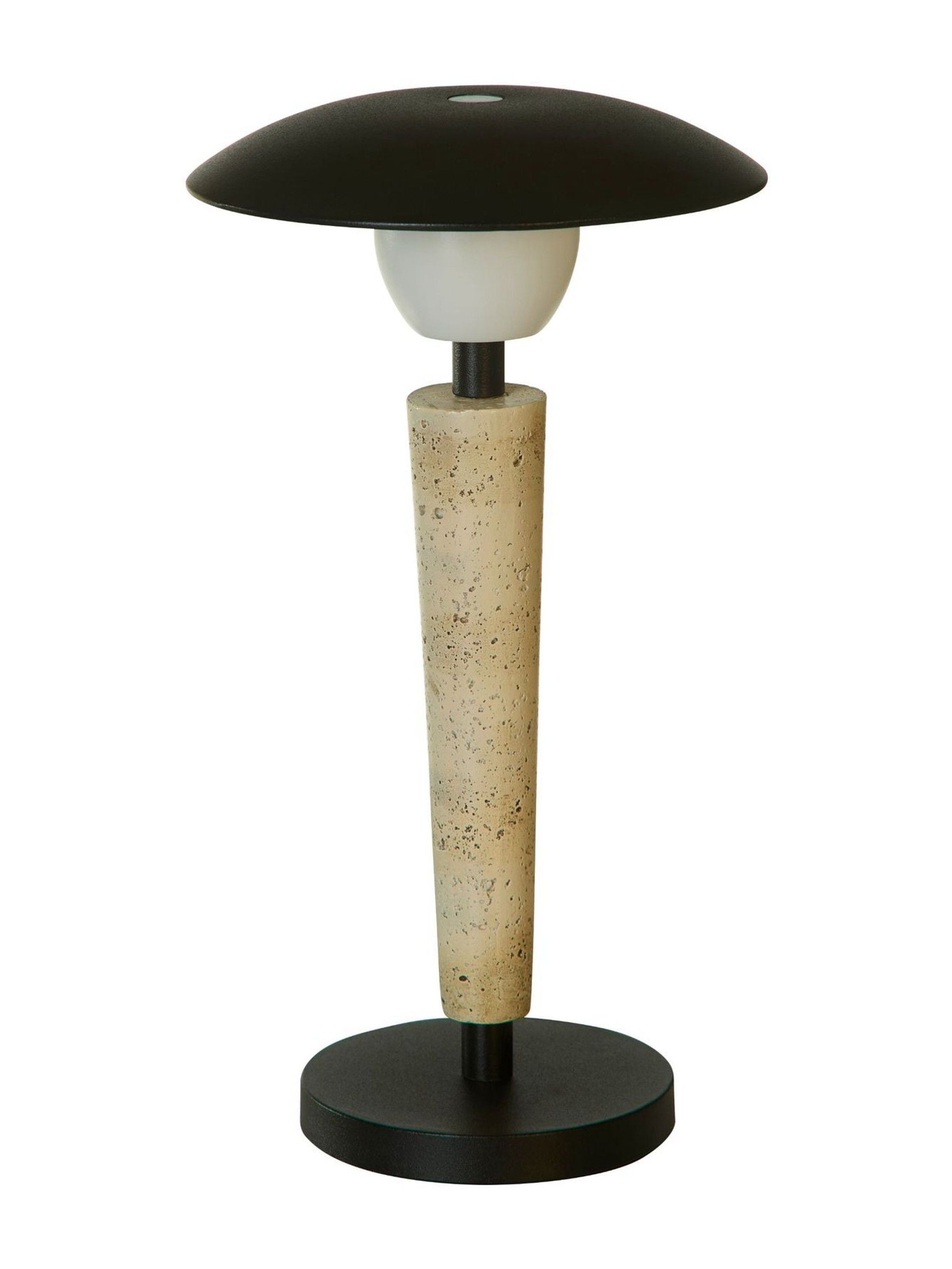 Searchlight black LED table lamp 25cm height (British brand)