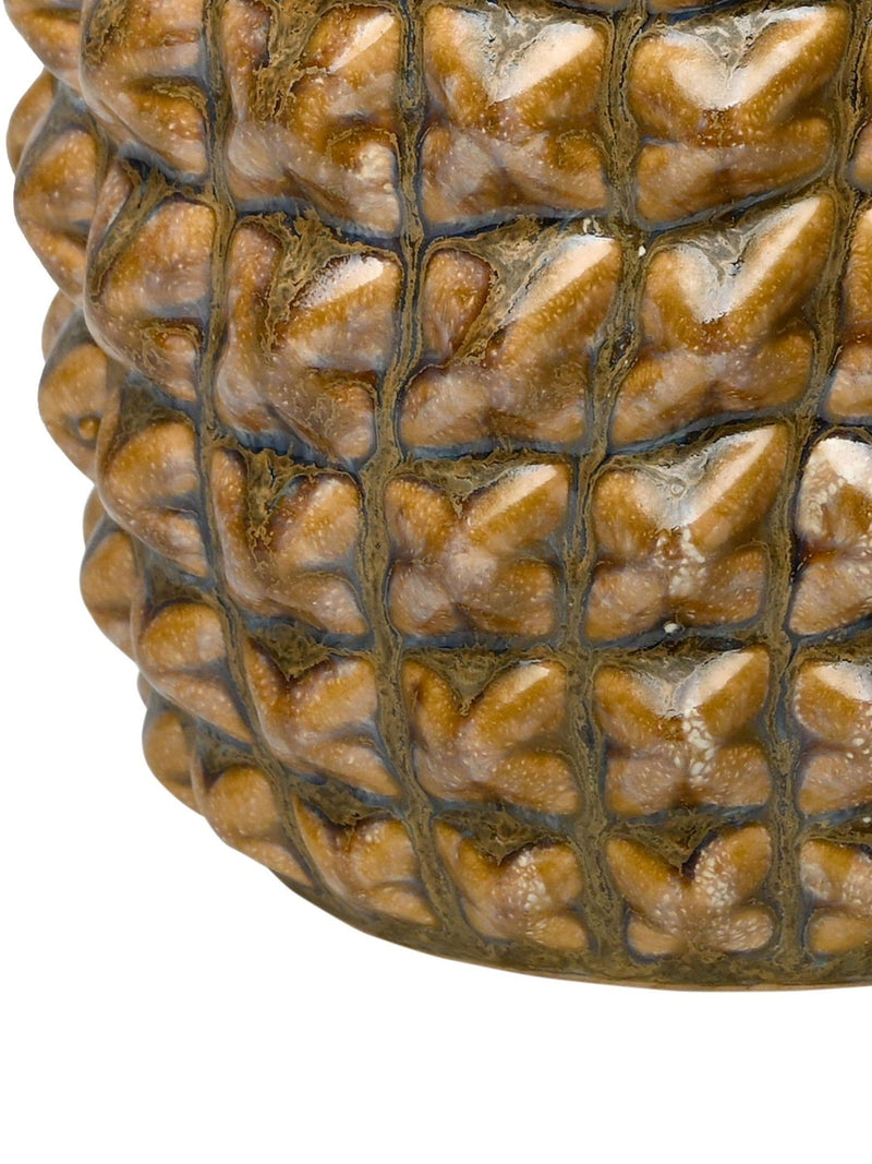 Libra Interiors ceramic pineapple decoration reactive glaze - British product