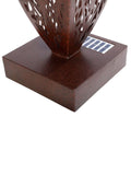 Libra Interiors Rustica Leaf outdoor sculpture 89cm - British product
