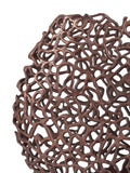 Libra Interiors bronze Apo Coral ellipse vase, UK version