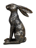 Libra Interiors Henry Sitting Hare bronze figurine 46cm, UK version