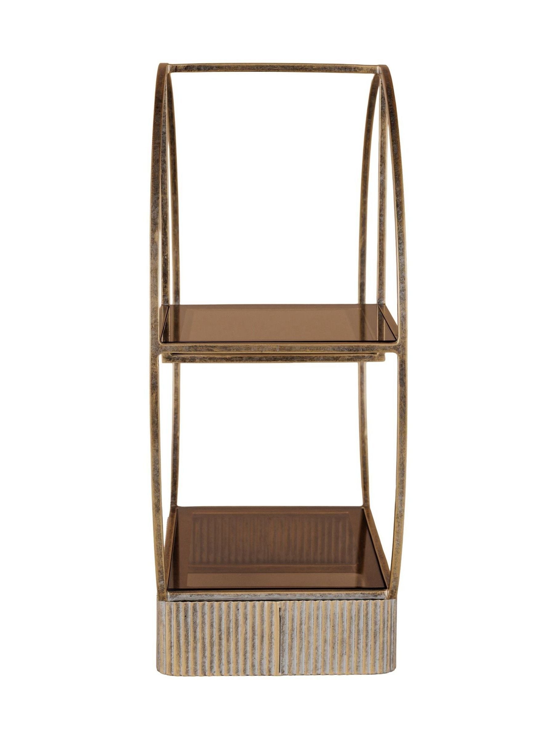 Libra Interiors gold aged buffet stand small - British product
