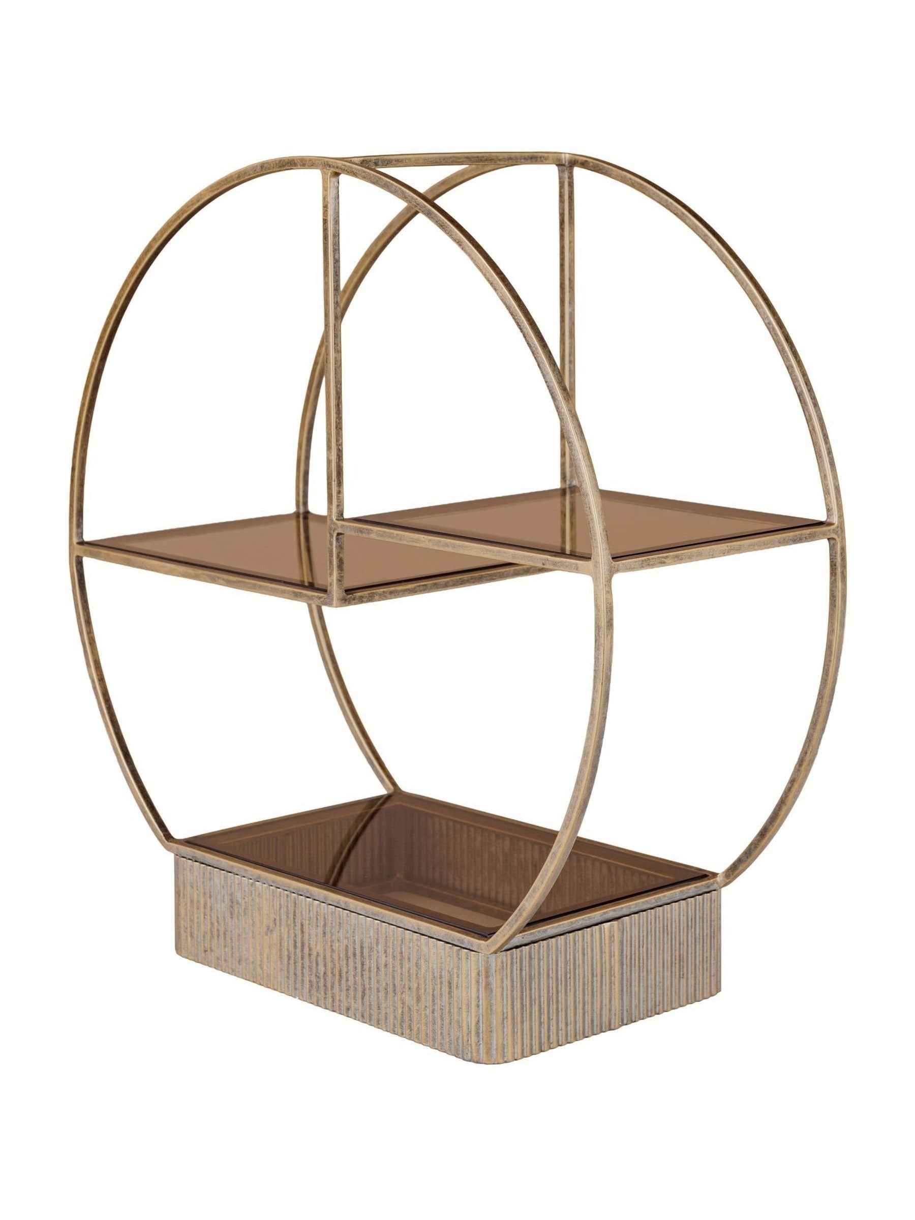 Libra Interiors gold aged buffet stand small - British product