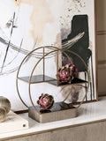 Libra Interiors gold aged buffet stand small - British product