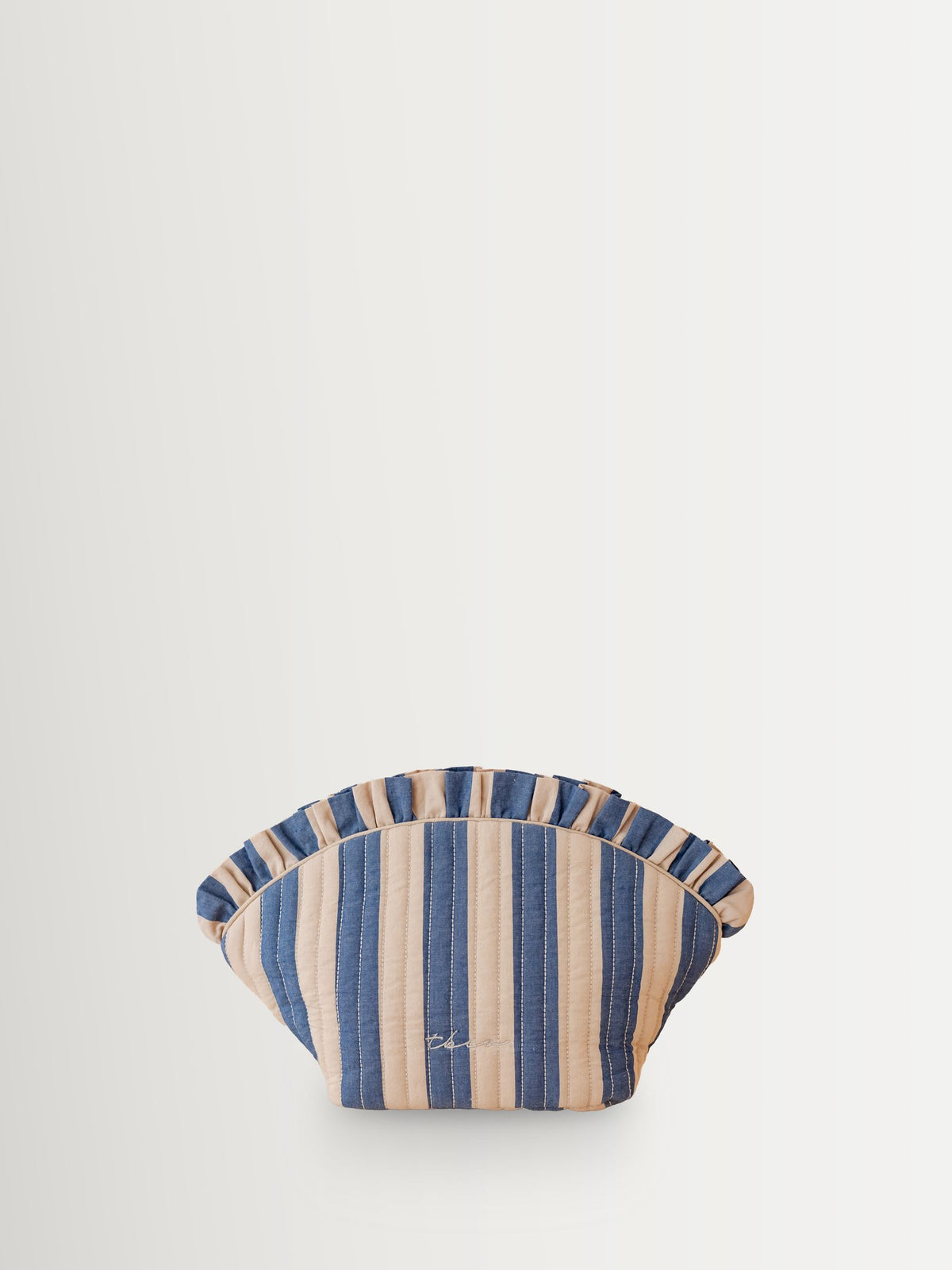TBCo Lilac Stripe Crescent Wash Bag