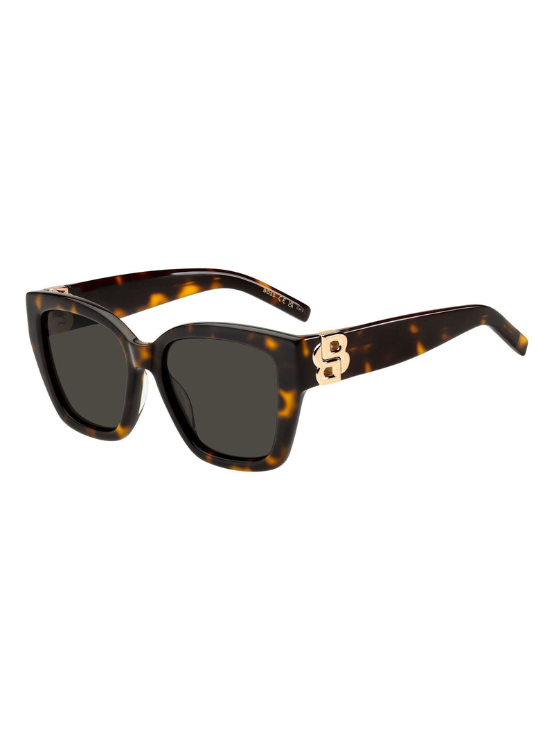 BOSS brown square sunglasses (British brand)