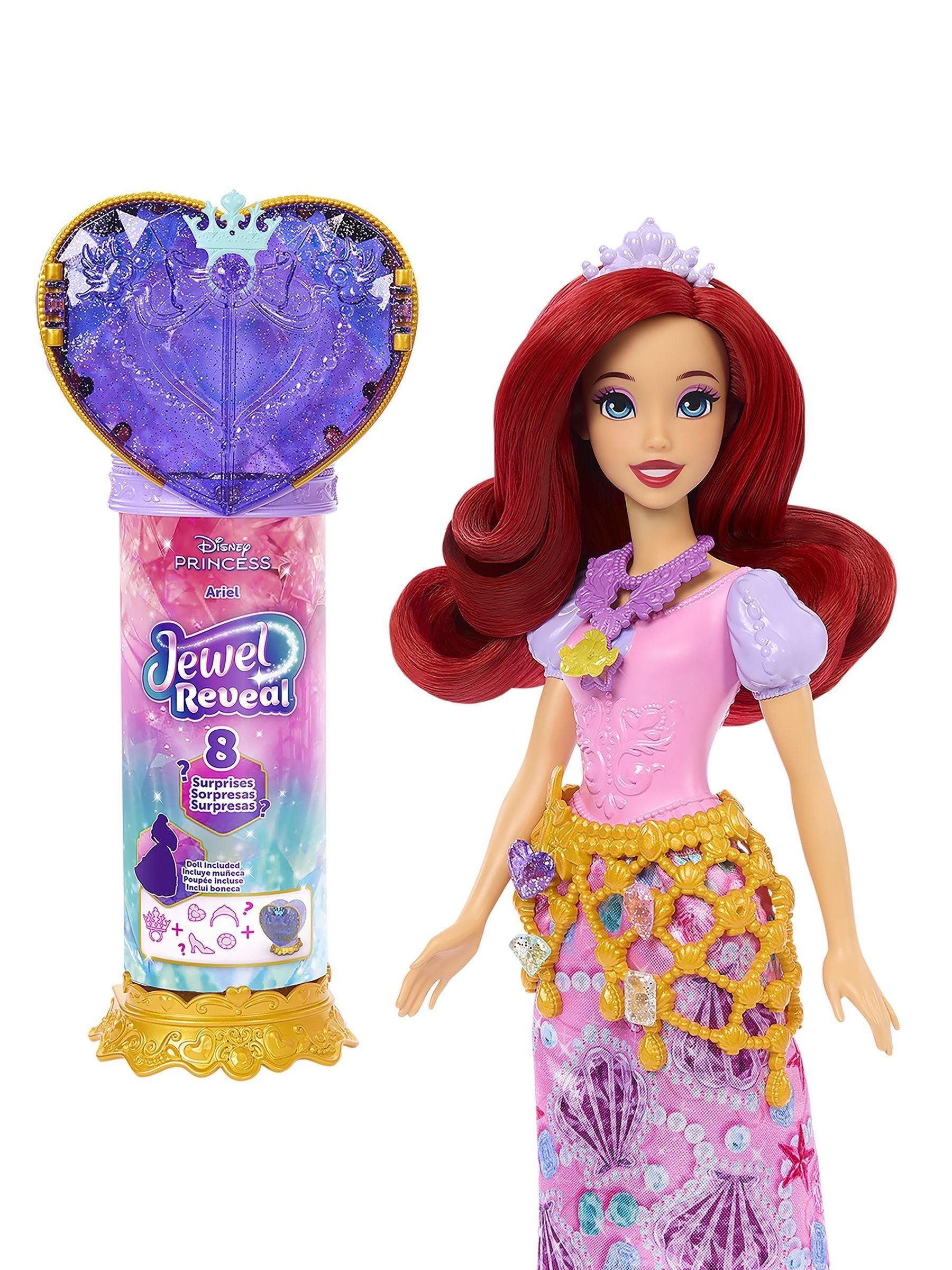 Mattel Disney Princess Ariel doll 32.5cm (British brand)