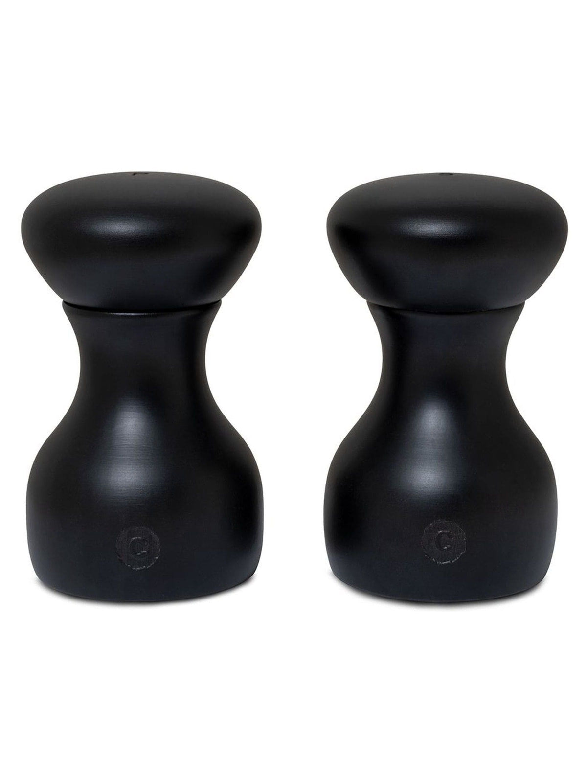 Crush Grind Beech Lyon salt and pepper mill set, imported from the UK