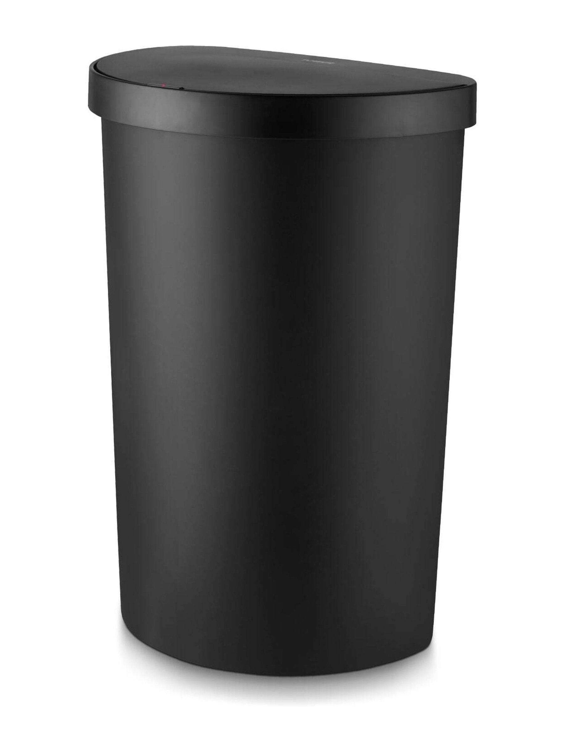 Tower black curved sensor bin 50L - British product