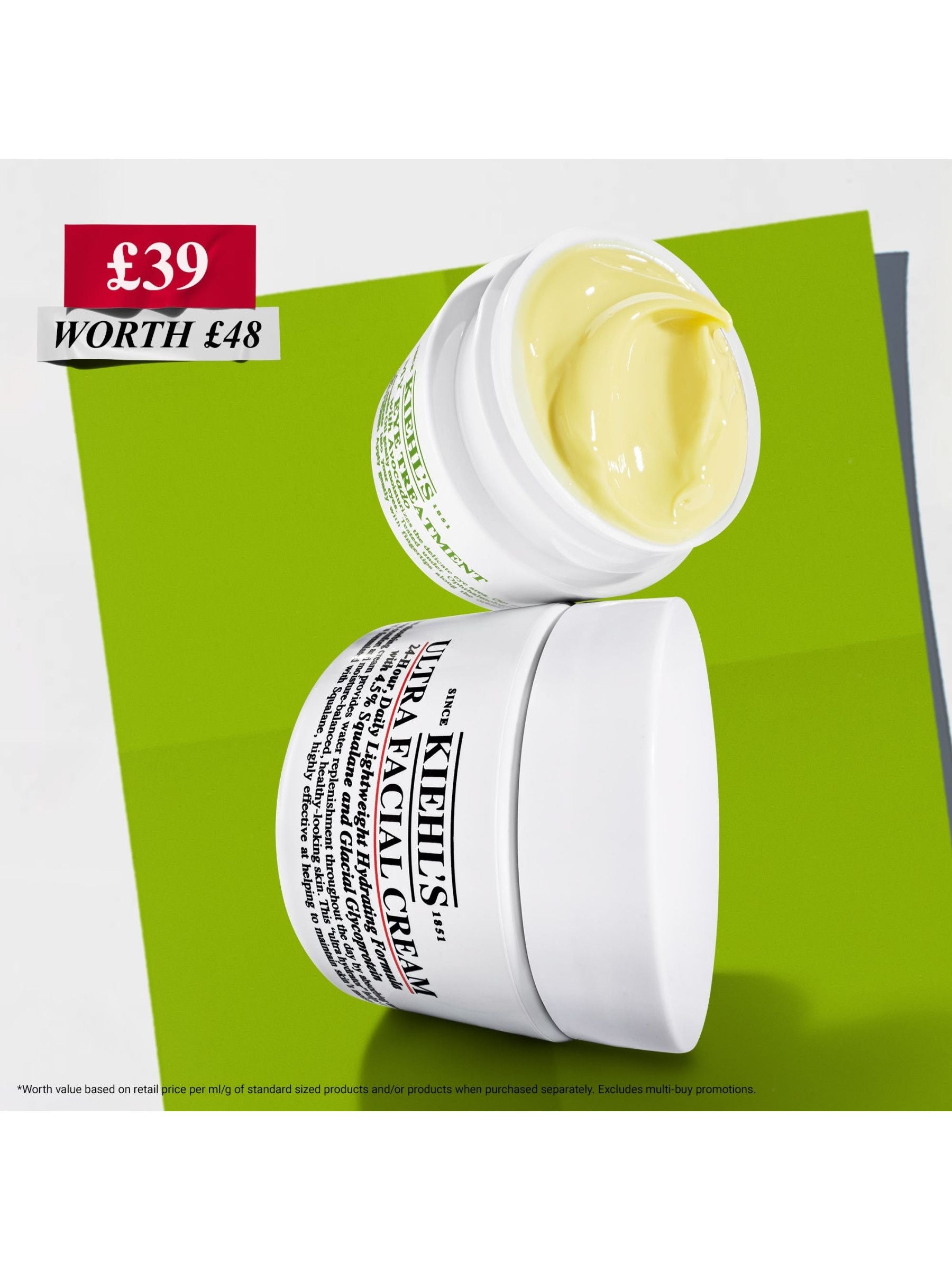 Kiehl's face and eye hydration set (British brand)
