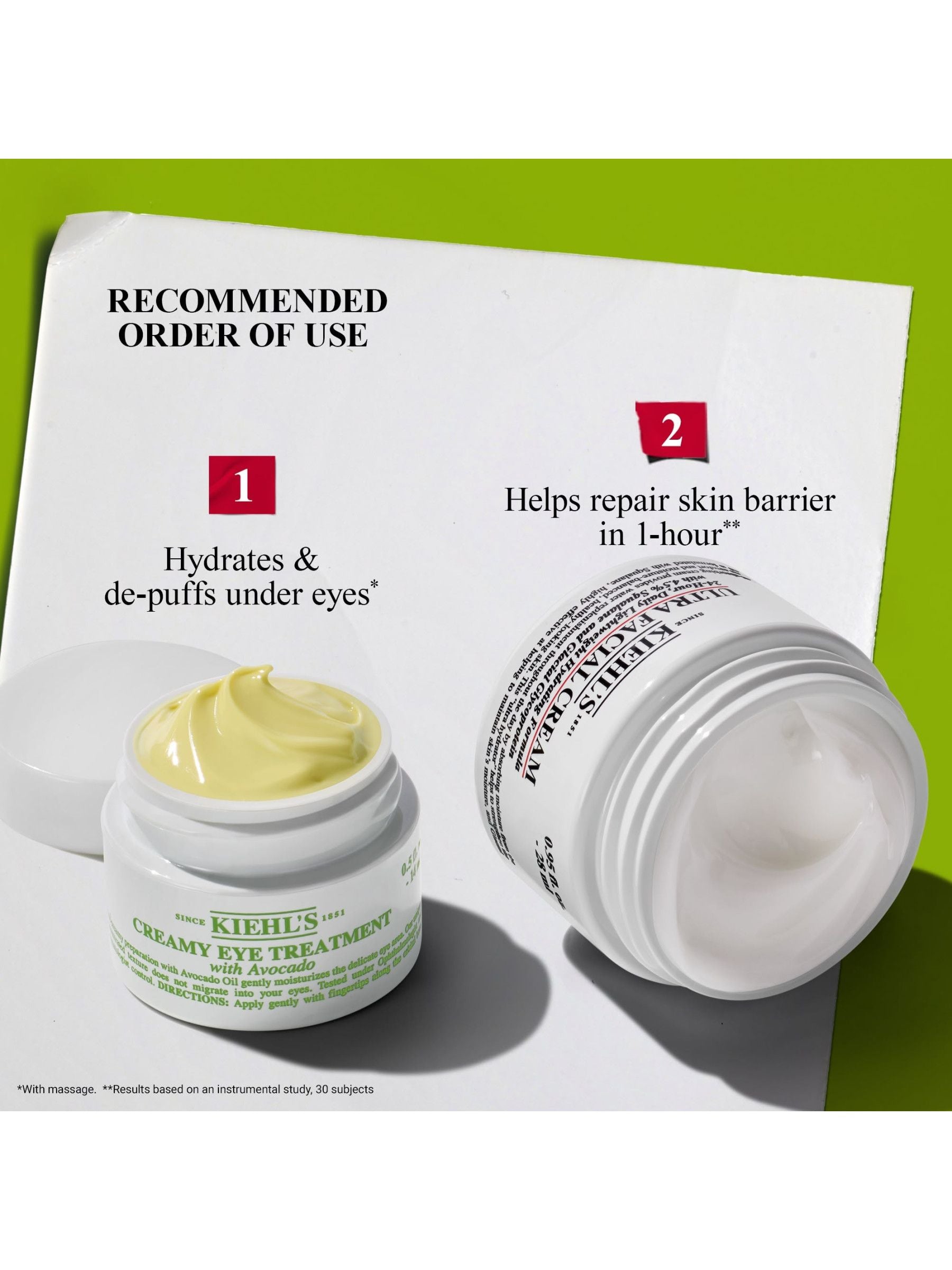 Kiehl's face and eye hydration set (British brand)