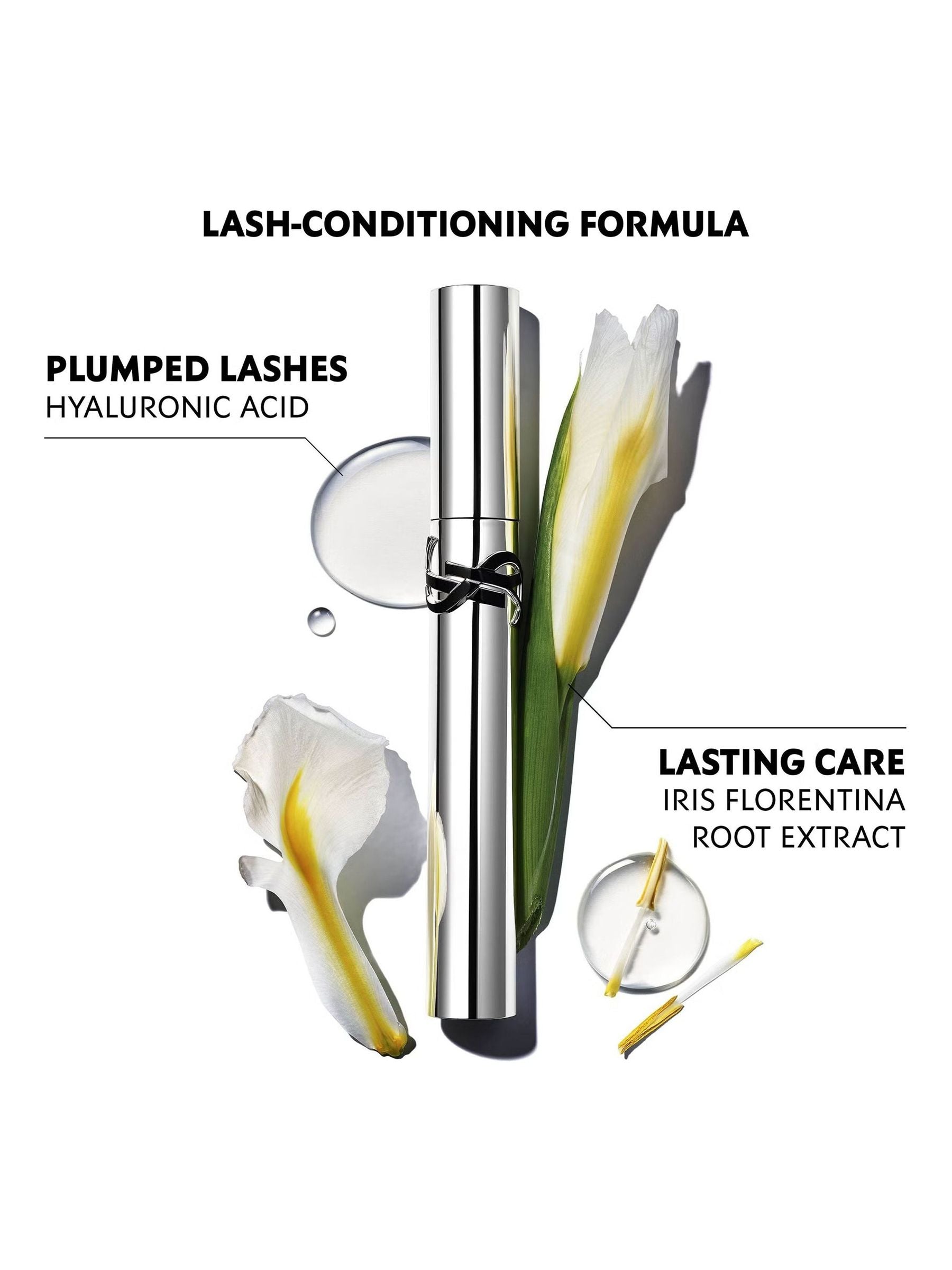 Yves Saint Laurent Lash Latex Mascara Black 01 Full Size - British product