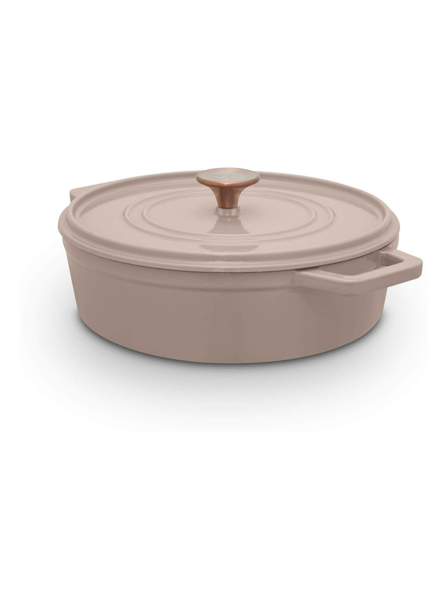 Barbary and Oak Cashmere Nattura cast iron casserole 3.6L, UK version