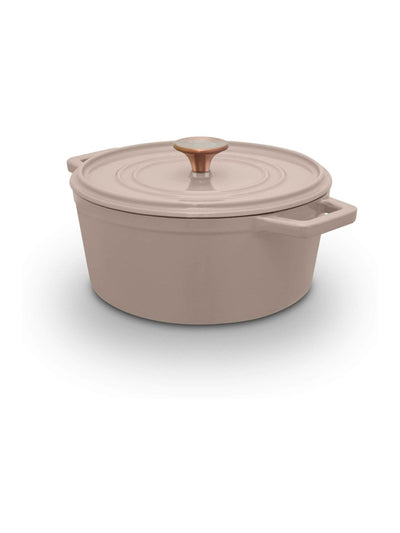 Next Barbary and Oak Cashmere Nattura Cast Iron Casserole 3.5L- Buy online at McGrocer