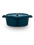 Barbary and Oak teal Nattura cast iron casserole 3.2L (British brand)