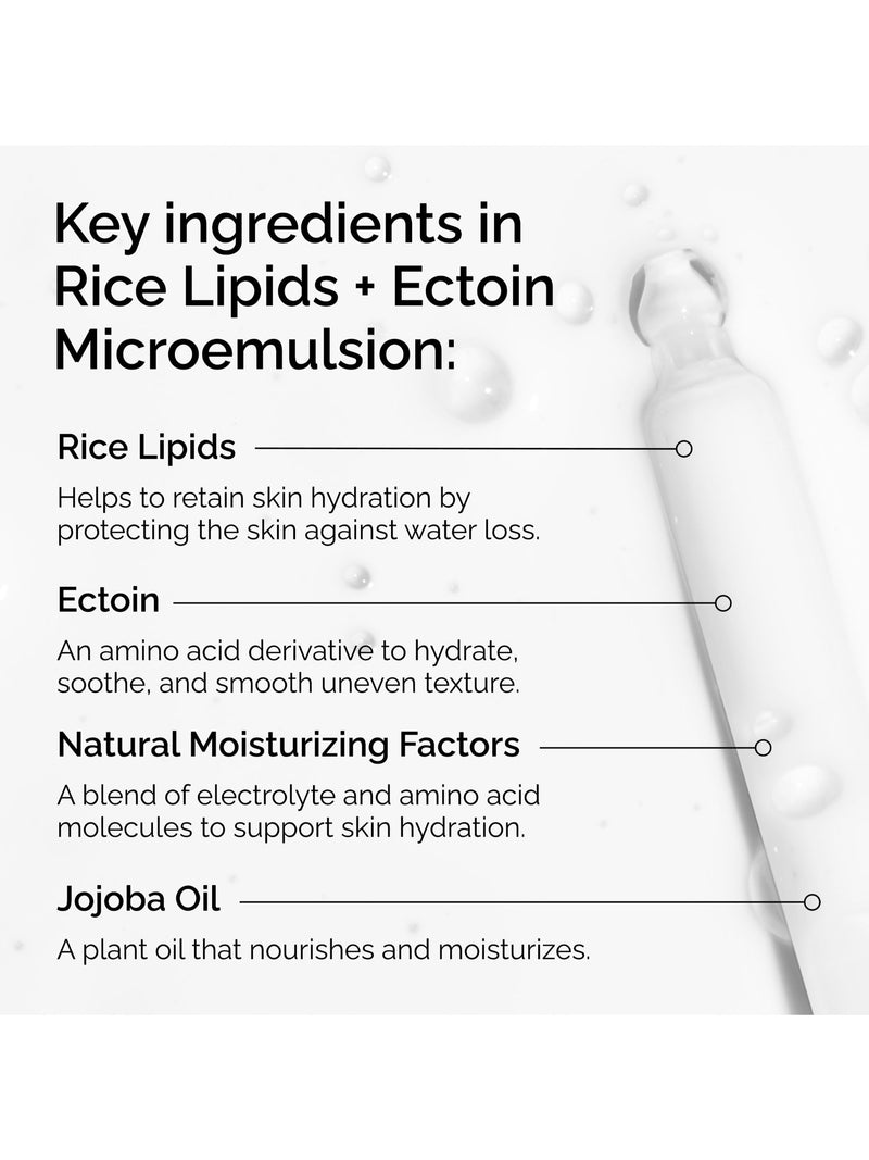 The Ordinary Rice Lipids Microemulsion, imported from the UK