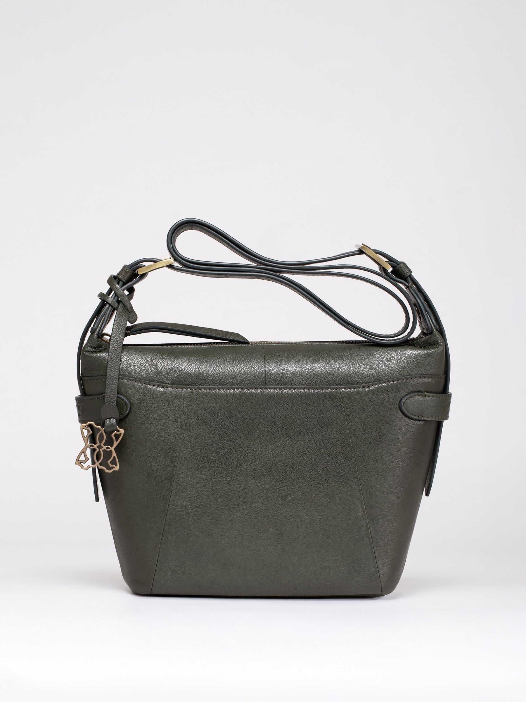 Lakeland Leather Light Brown Newby Cross-Body Bag