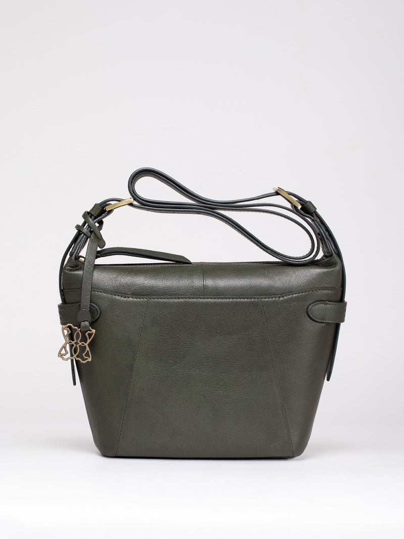 Lakeland Leather Light Brown Newby Cross-Body Bag