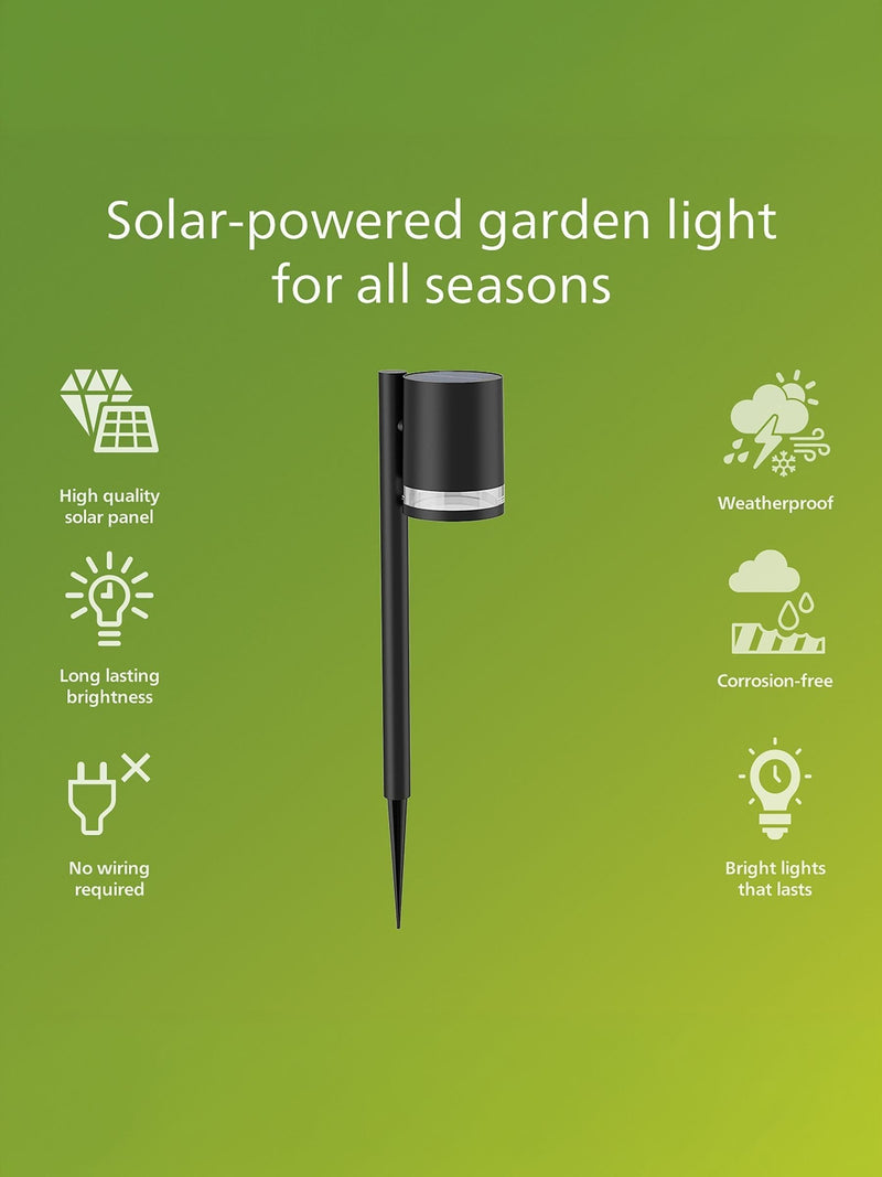 Philips outdoor solar pedestal light, UK version