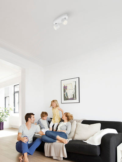 Next Philips White LED Star 2-Bar Spotlight Ceiling Light- Buy online at McGrocer