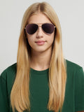 Polaroid pink pilot sunglasses for teenagers, imported from the UK