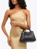 Carvela black Antonia weave mini bag - British product