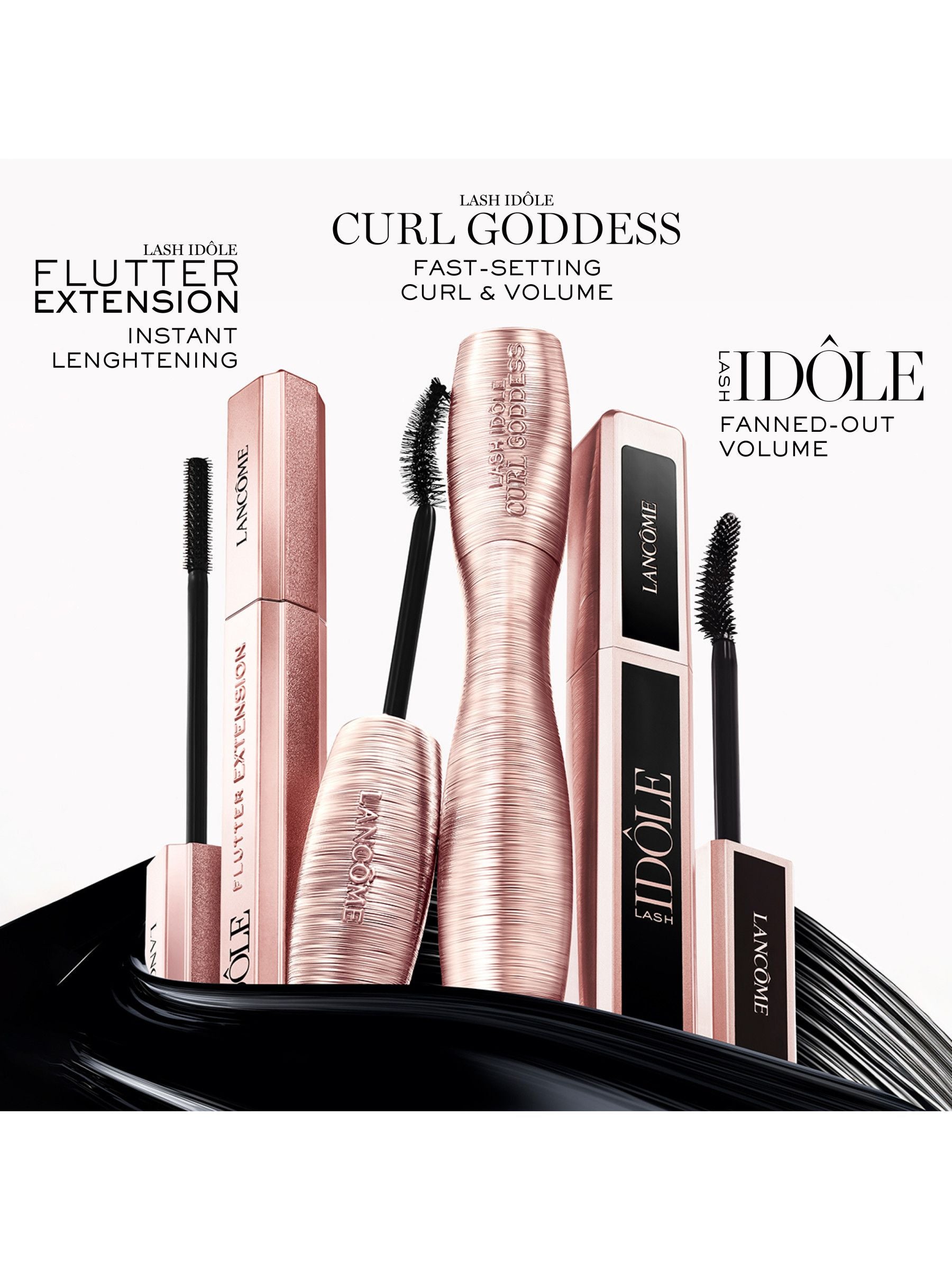 Lancôme Curl Goddess mascara in Divine Black - British product