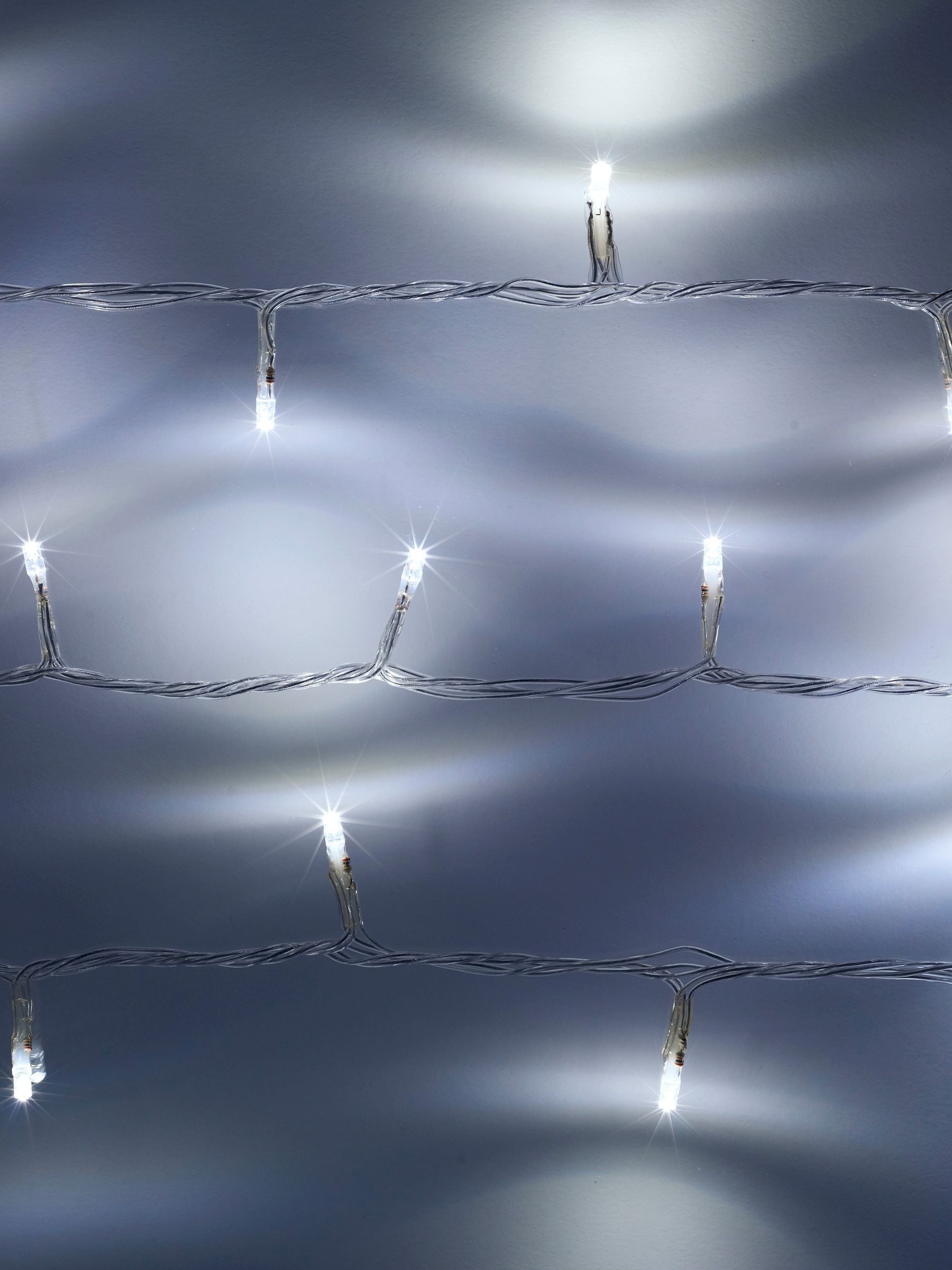 Lights4fun outdoor fairy lights 200 LED clear cable - British product