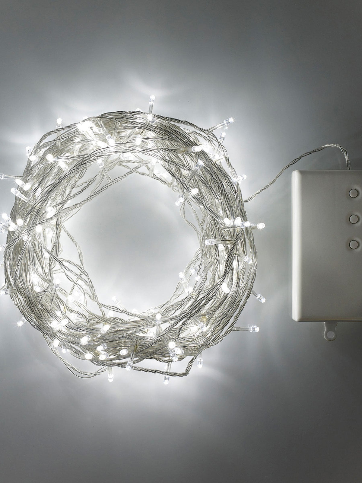 Lights4fun outdoor fairy lights 200 LED clear cable - British product