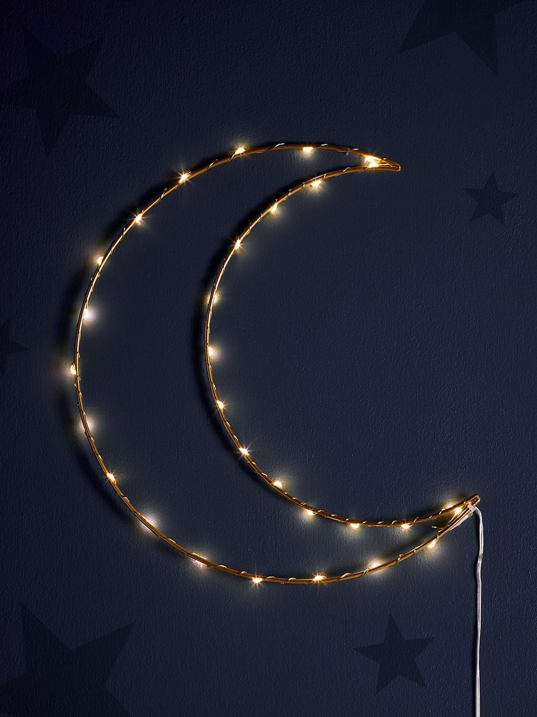 Lights4fun Osby moon light 30cm, imported from the UK