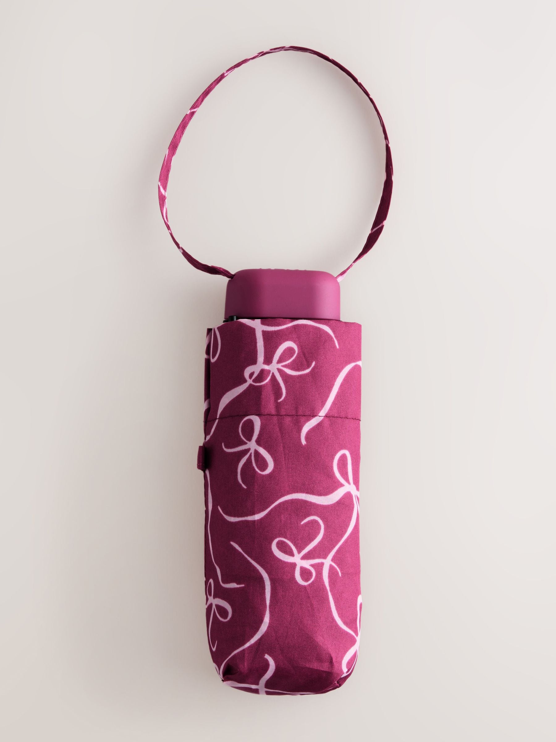 Compact Umbrella Black Print
