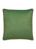 Appletree Green Star Geo Velvet cushion 43x43cm - British product