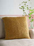 Appletree Olive Bobble Velvet Filled Cushion 55x55cm
