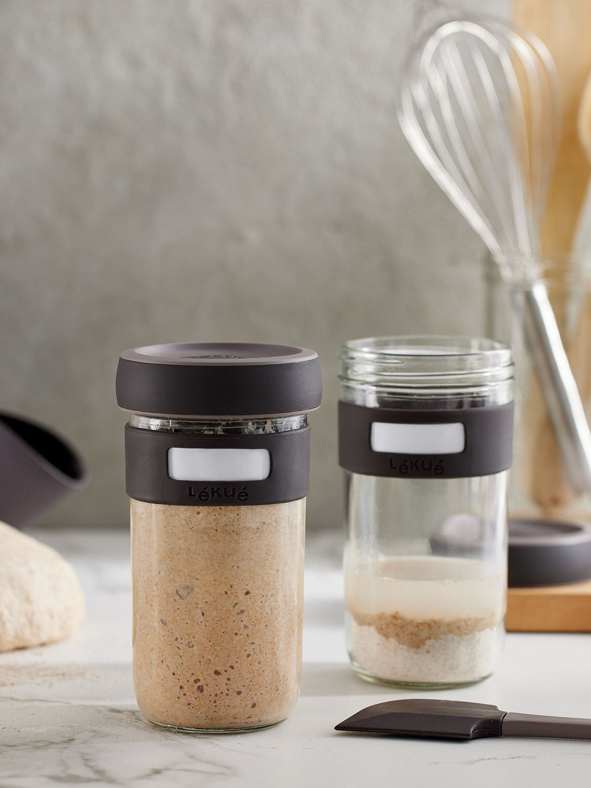 Lekue brown sourdough starter kit size ONE, imported from the UK