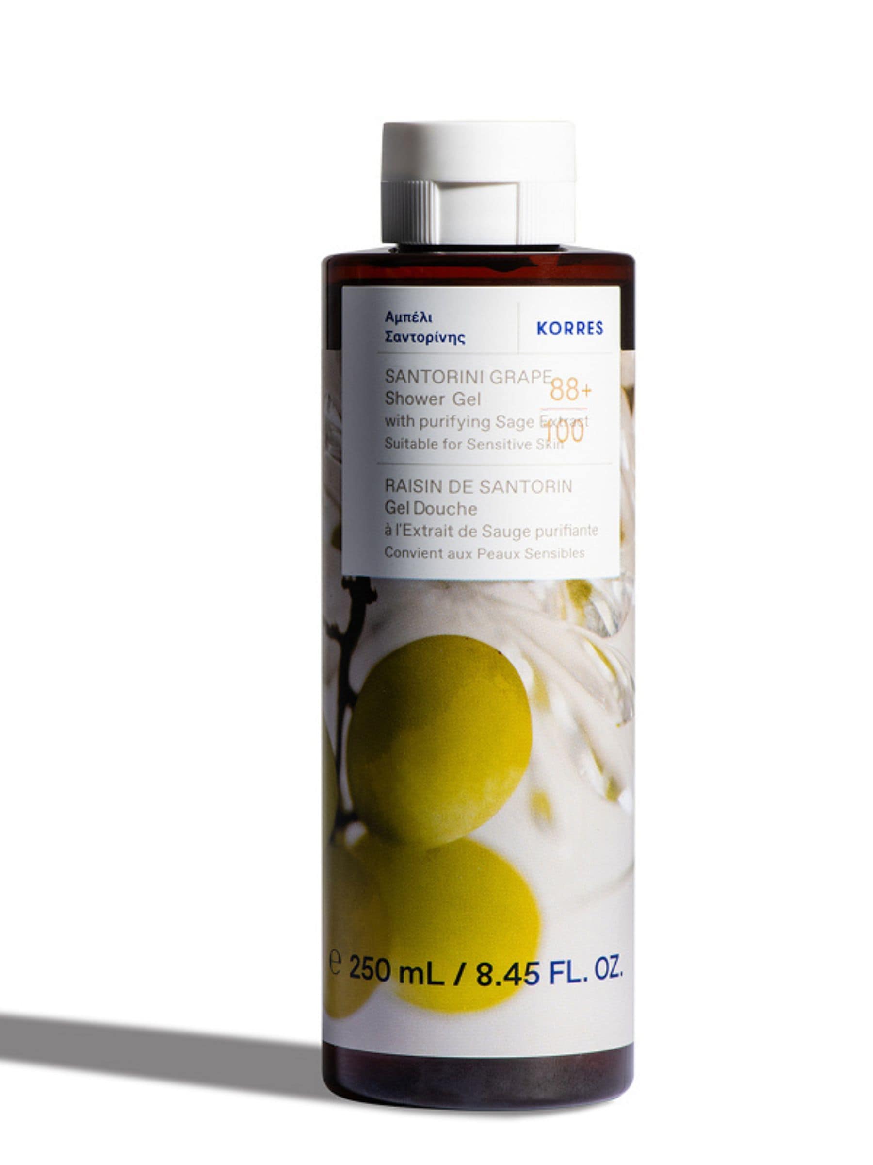 Korres Santorini Grape shower gel 250ml, UK version