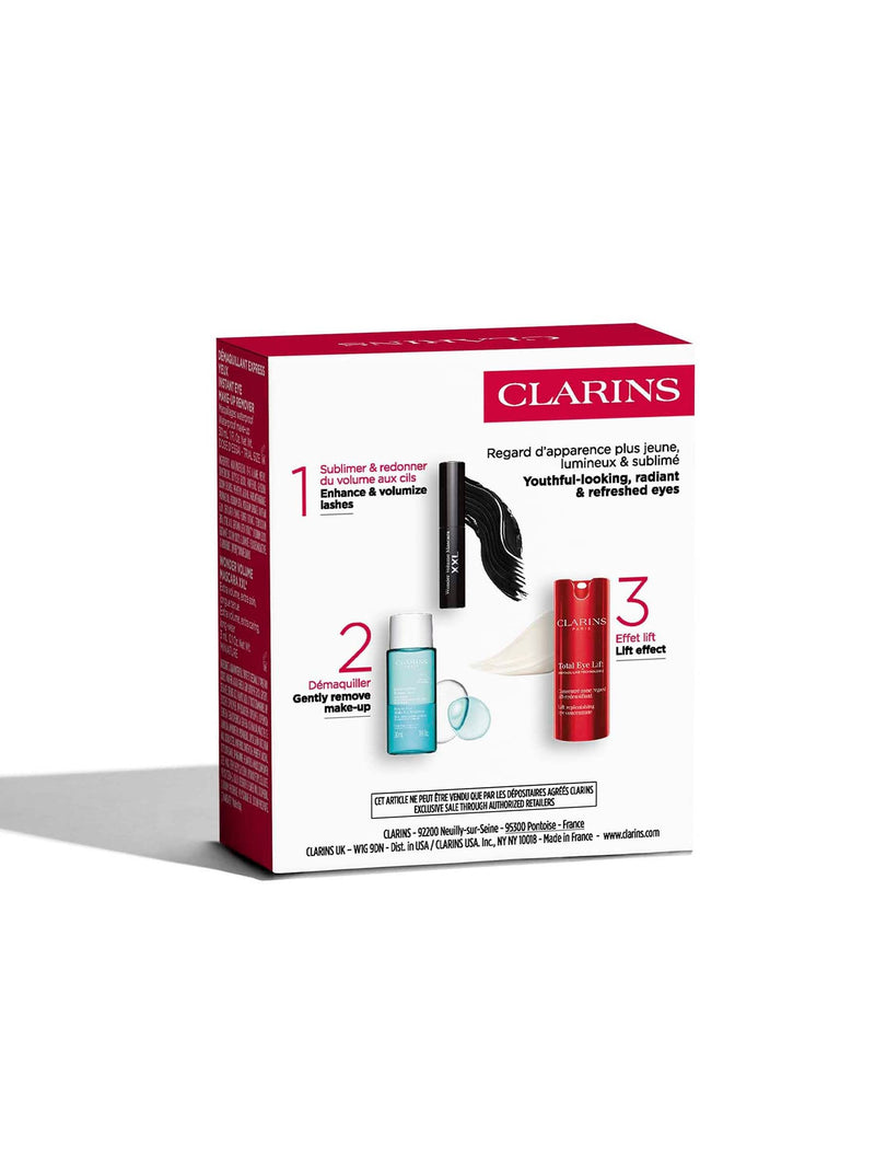 Clarins Total Eye Lift collection gift set, imported from the UK
