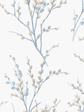 Laura Ashley Pussy Willow wallpaper sample A4, UK version