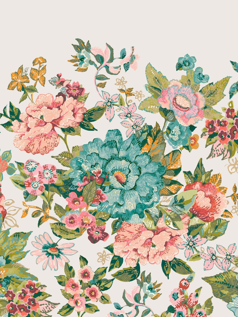 Laura Ashley Lavington Blooms A4 mural sample (British brand)