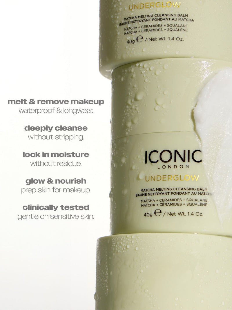 ICONIC London matcha melting cleansing balm (British brand)