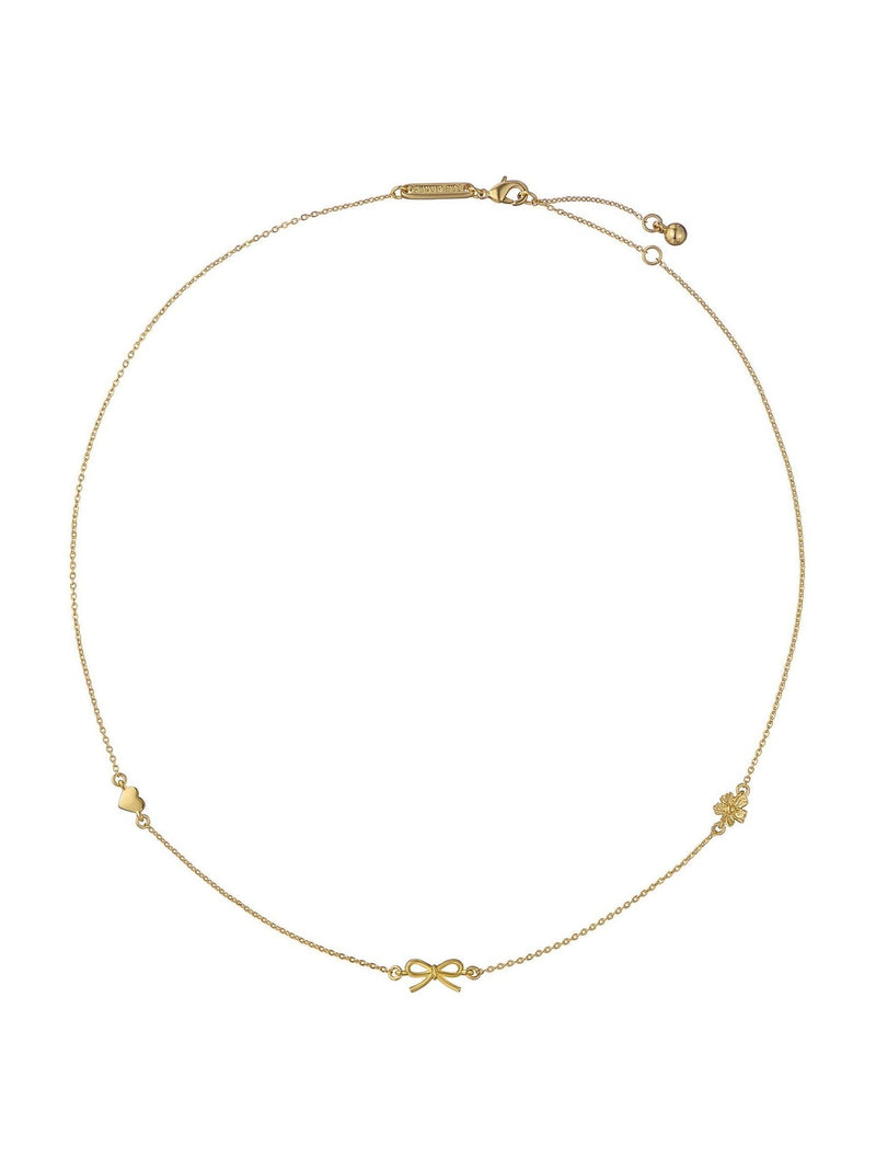 Ted Baker Iona Mini Icons necklace gold tone, imported from the UK